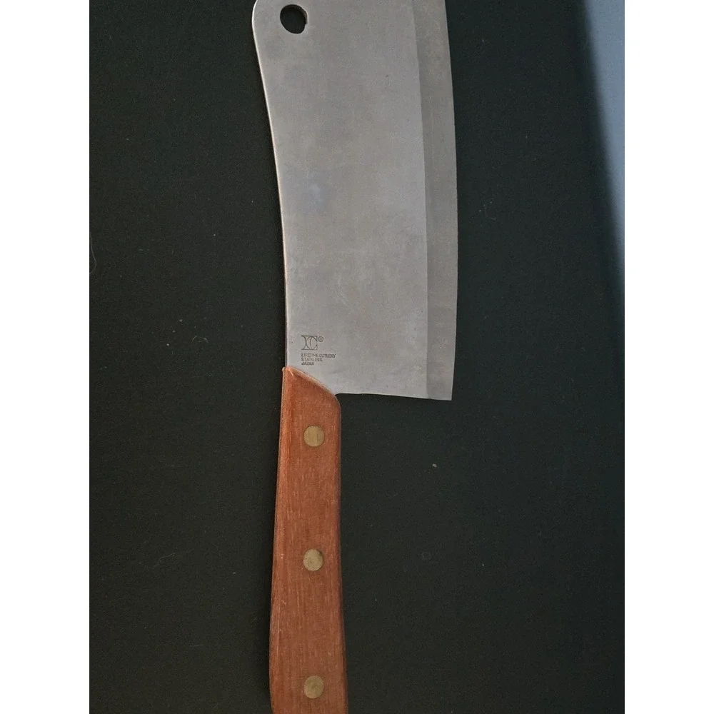Precision Hollow Ground Fine Stainless Steel Meat Cleaver 6